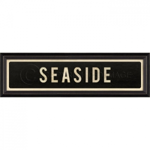 Seaside Framed Art Sign