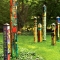 Love Garden 6' Art Pole Outdoor Garden Decor