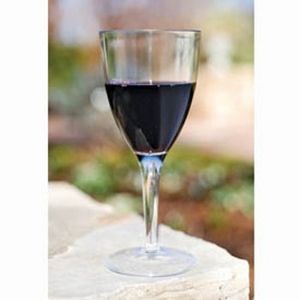 Acrylic Wine Glasses S/4