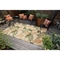 Liora Manne Ravella Tropical Leaf Indoor/Outdoor Rug - Natural, 24" By 8'