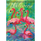 Flamingos Garden Dura Soft Flag