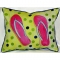 Flip Flops Indoor Outdoor Pillow