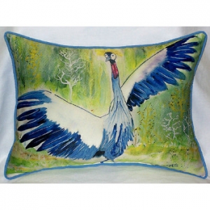 Dancing Crane Indoor Outdoor Pillow