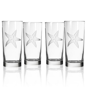 Starfish Cooler Glass (set of 4)
