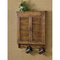 Distressed Wood Shutter Wall Cabinet