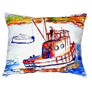 Rusty Boat No Cord Pillow 16X20
