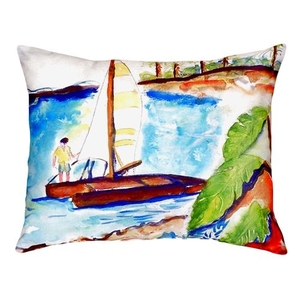Catamaran No Cord Pillow 16X20