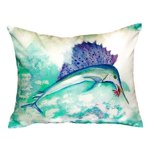 Betsy'S Sailfish No Cord Pillow 16X20