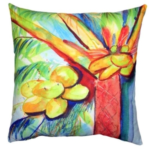 Cocoa Nut Tree No Cord Pillow 18X18