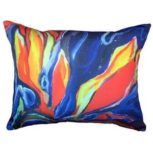 Purple Paradise No Cord Indoor/Outdoor Pillow 16X20