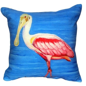 Dick'S Spoonbill No Cord Indoor/Outdoor Pillow 18X18