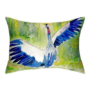 Dancing Crane No Cord Pillow 16X20