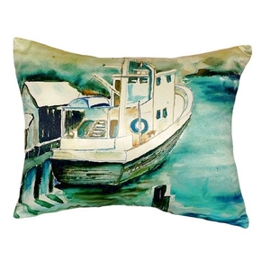 Oyster Boat No Cord Pillow 16X20