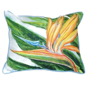 Bird Of Paradise Small Indoor/Outdoor Pillow 11X14