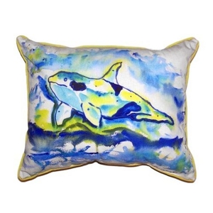 Orca Extra Large Zippered Pillow 20X24