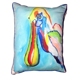 Spoonbill Head Large Indoor Outdoor Pillow