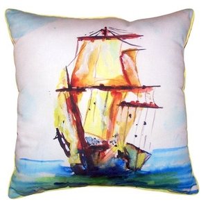 Tall Ship Extra Large Pillow