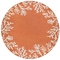 Liora Manne Capri Coral Border Indoor/Outdoor Rug Coral 8' Rd