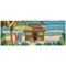 Liora Manne Frontporch Tiki Hut Indoor/Outdoor Rug Multi 24"X60"