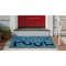 Liora Manne Frontporch This Way To The Pool Indoor/Outdoor Rug Water 30"X48"