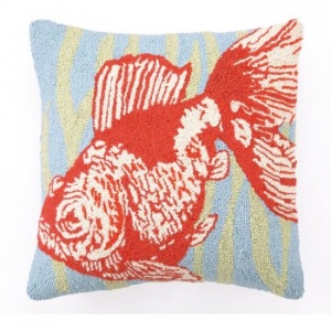 Goldfish Blue Hook Pillow