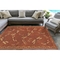 Liora Manne Carmel Dragonfly Indoor/Outdoor Rug Red 39"X59"