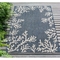 Liora Manne Carmel Coral Border Indoor/Outdoor Rug Navy 39"X59"