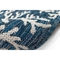 Liora Manne Carmel Coral Border Indoor/Outdoor Rug Navy 39"X59"