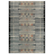 Liora Manne Marina Tribal Stripe Indoor/Outdoor Rug Black 6'6"X9'4"