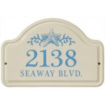 starfish_address_plaque_l_2629se