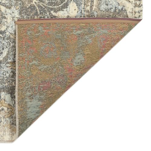 TransOcean Liora Manne Marina Kashan Indoor/Outdoor Rug Grey 23"X7'6"