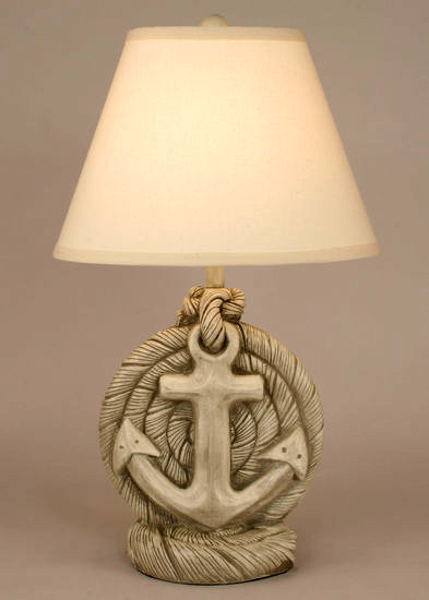 Anchor Table Lamp, Nautical Anchor Table Lamp