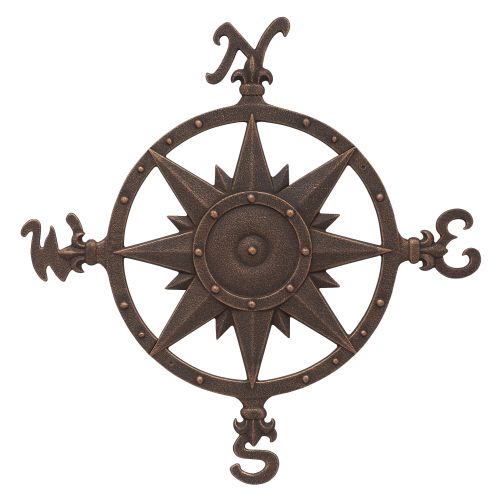 23" Compass Rose Wall D