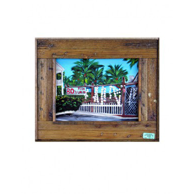 B.O.'S Fish Wagon Framed Art Print