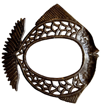 Fancy Fish Outdoor/Indoor Mirror