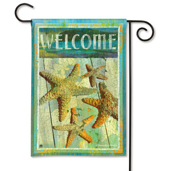 Jewels Of The Sea Garden Flag