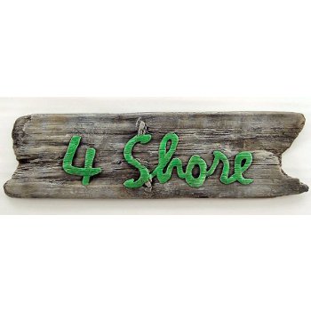4 Shore Beach Sign