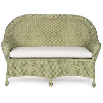 Eastern Shore Wicker Settee