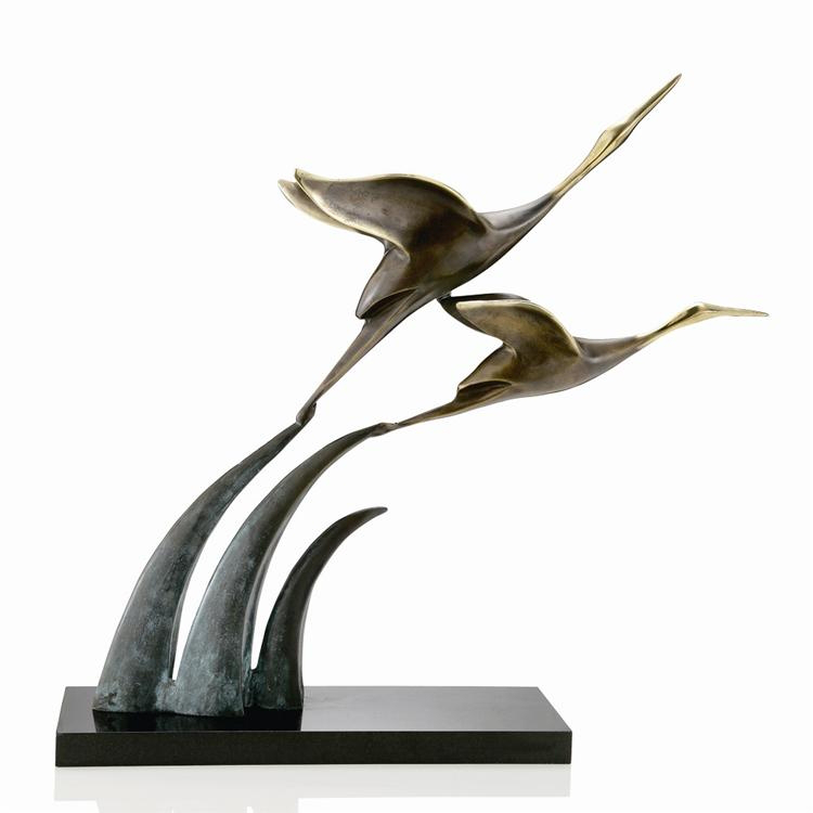 Airborne Cranes Sculpture
