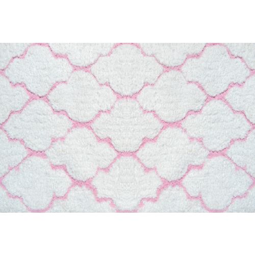 Clouds Purple Table Tuft Shag Rug, 2.8 X 4.8