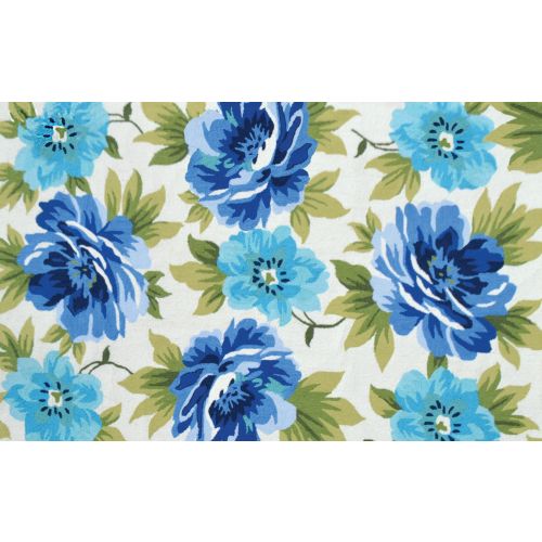 Caeruleus Hook Rug, 8 X 10