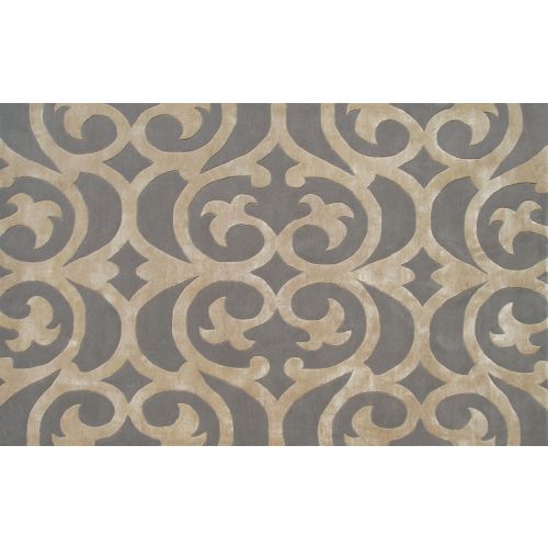 Bellagio Taupe Tufted Rug, 10 X 13