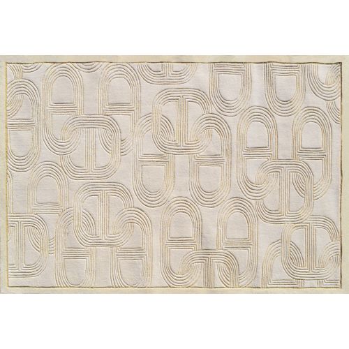 Claudia Cream Tufted Rug, 10 X 13