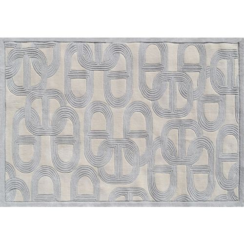 Claudia Gray Tufted Rug, 8 X 11