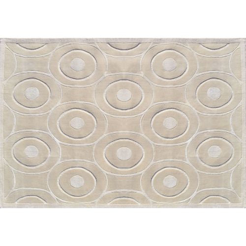 Cicero Cream Tufted Rug, 10 X 13