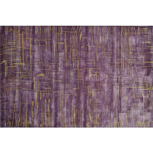 Anagola Purple Tufted Rug, 10 X 131