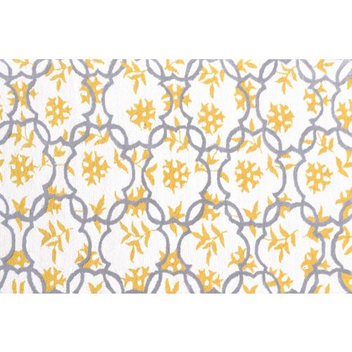 Geo Hook/Tufted Rug, 2.8 X 4.8
