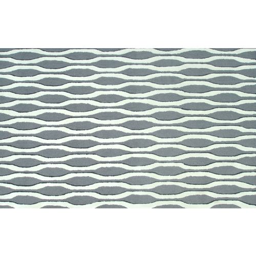 Beads Black Tufted Rug, 5 X 7.6