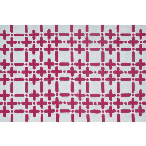 Bargello Tufted Rug, 5 X 7.6
