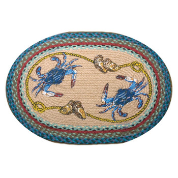 Blue Crab Rug